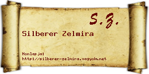 Silberer Zelmira névjegykártya